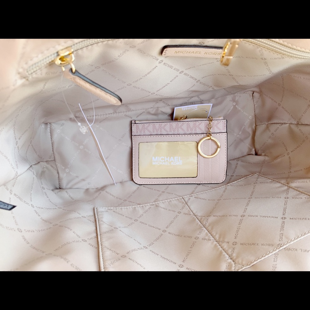 Michael Kors pink purse + wallet SET - Picture 5 of 5